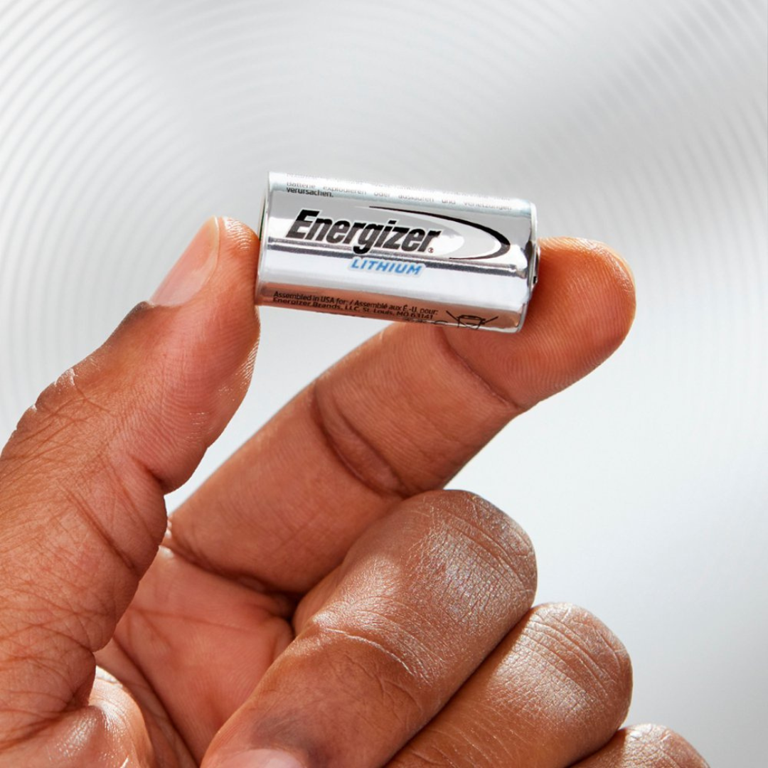 Energizer 123 lithium battery delivers long-lasting power for high-tech devices. Order now with fast delivery.