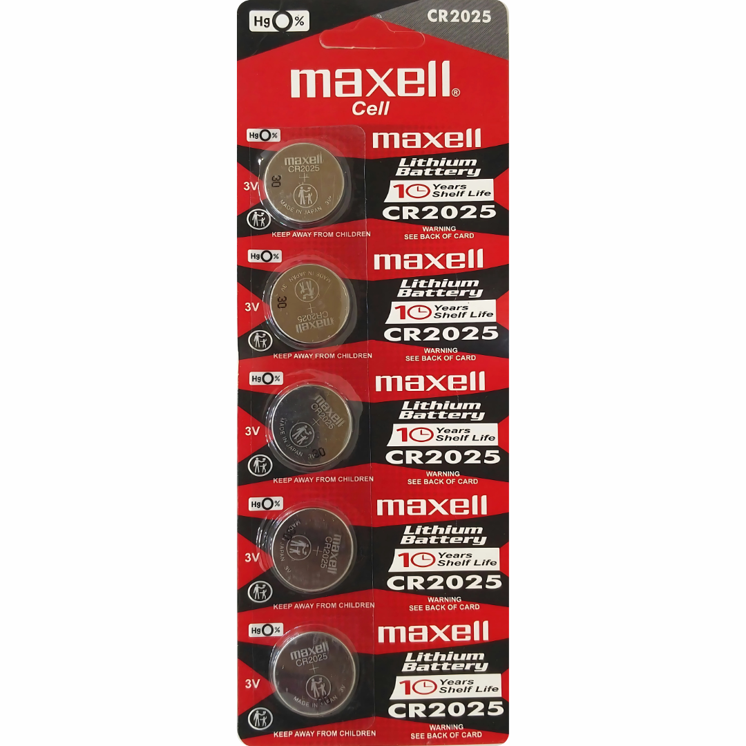 Shop Maxell CR2025 lithium battery for durable and efficient performance. Best online deals available.