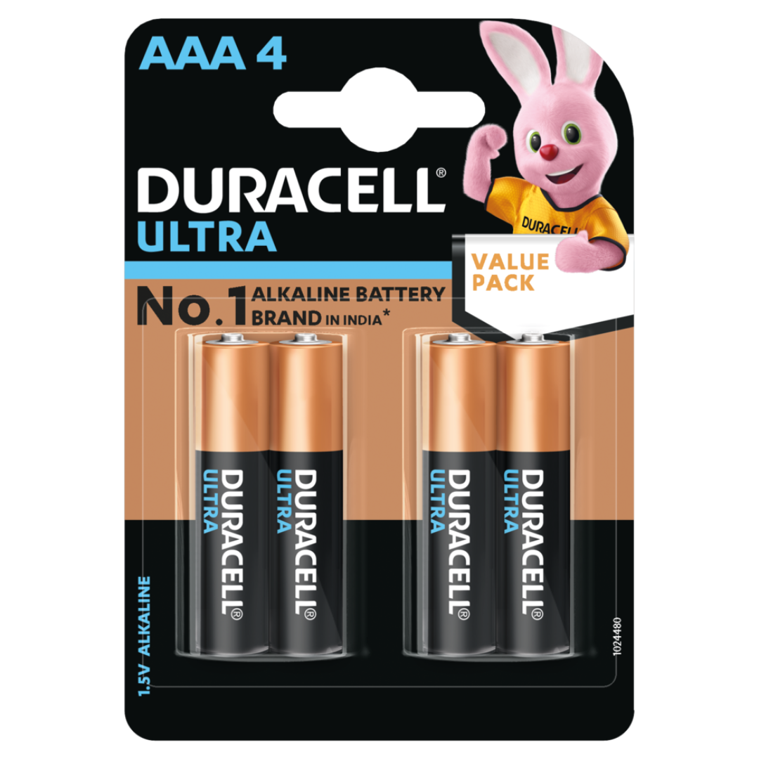 Duracell Ultra Alkaline size AAA Batteries