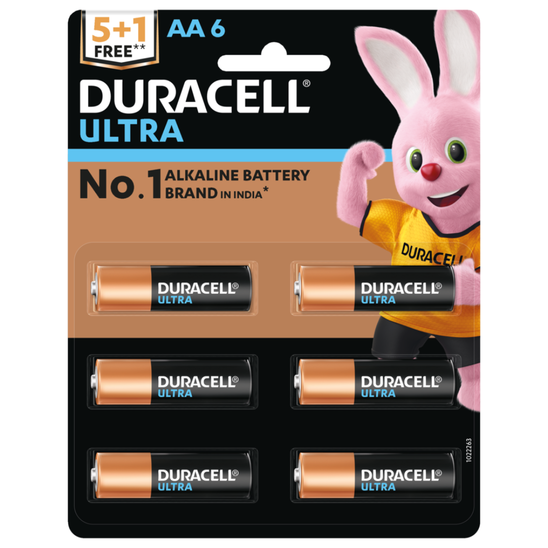 Duracell AA Ultra Alkaline battery provides long-lasting and efficient power. Order now with fast shipping.