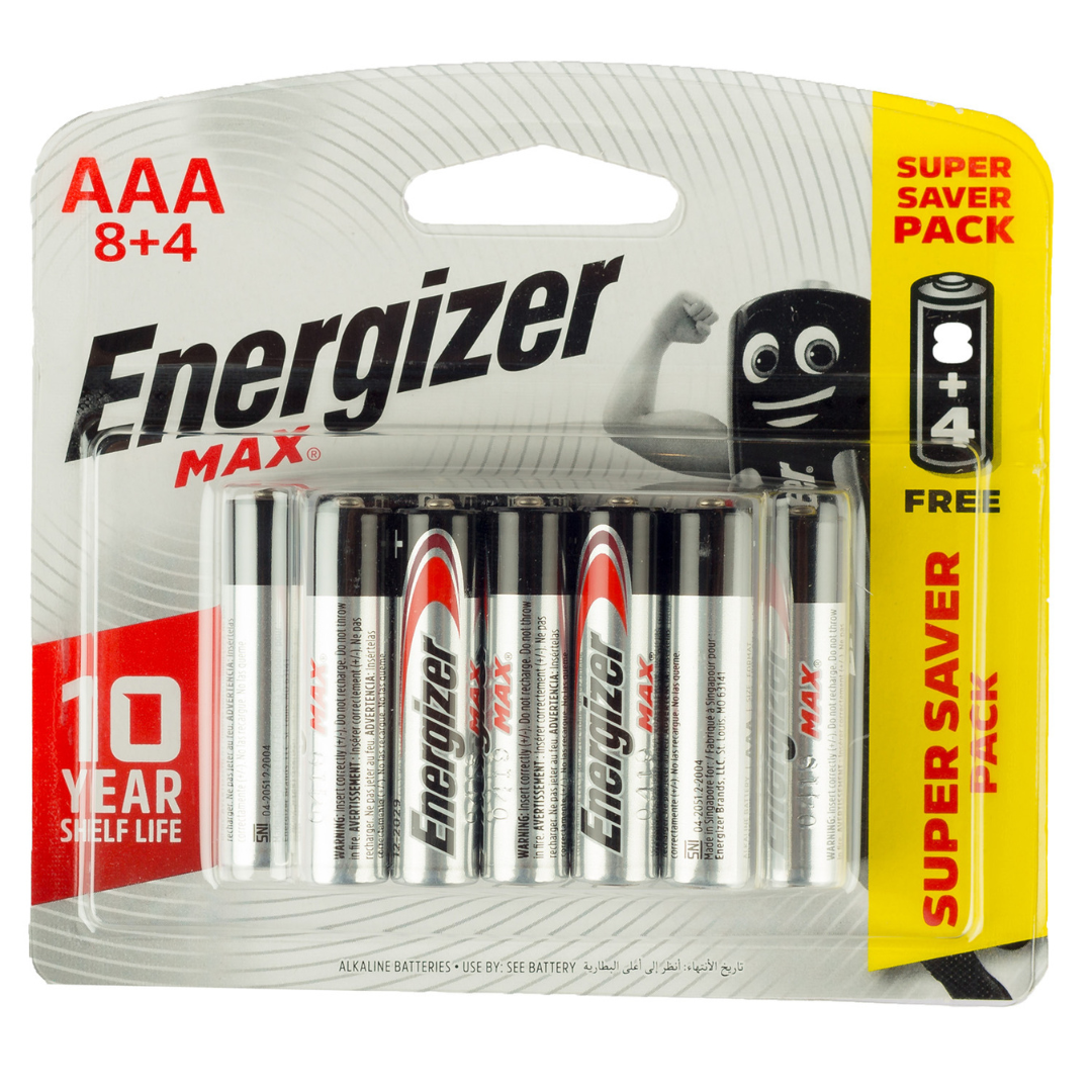 Buy Energizer Max AA batteries (pack of 4) at the lowest price. Fast shipping and secure checkout
Shop Energizer Max AA batteries (4-pack) for reliable performance and extended battery life. Best price available online.
Energizer Max AA Alkaline batteries (pack of 4) – long-lasting power for remotes, toys, and everyday devices. Buy online now.