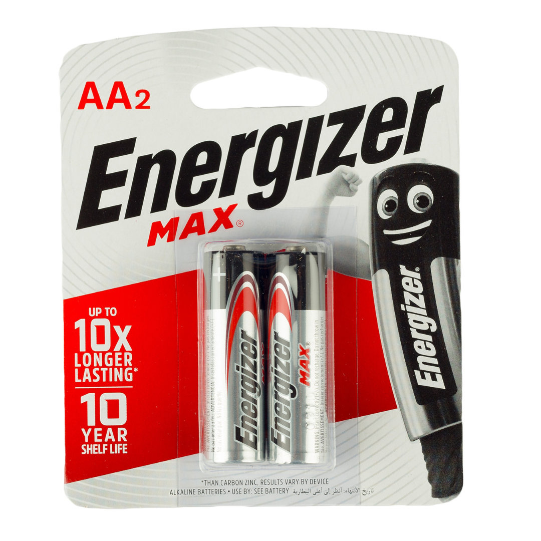 Pilas Alcalinas AAA 2 UN Energizer Max Plus