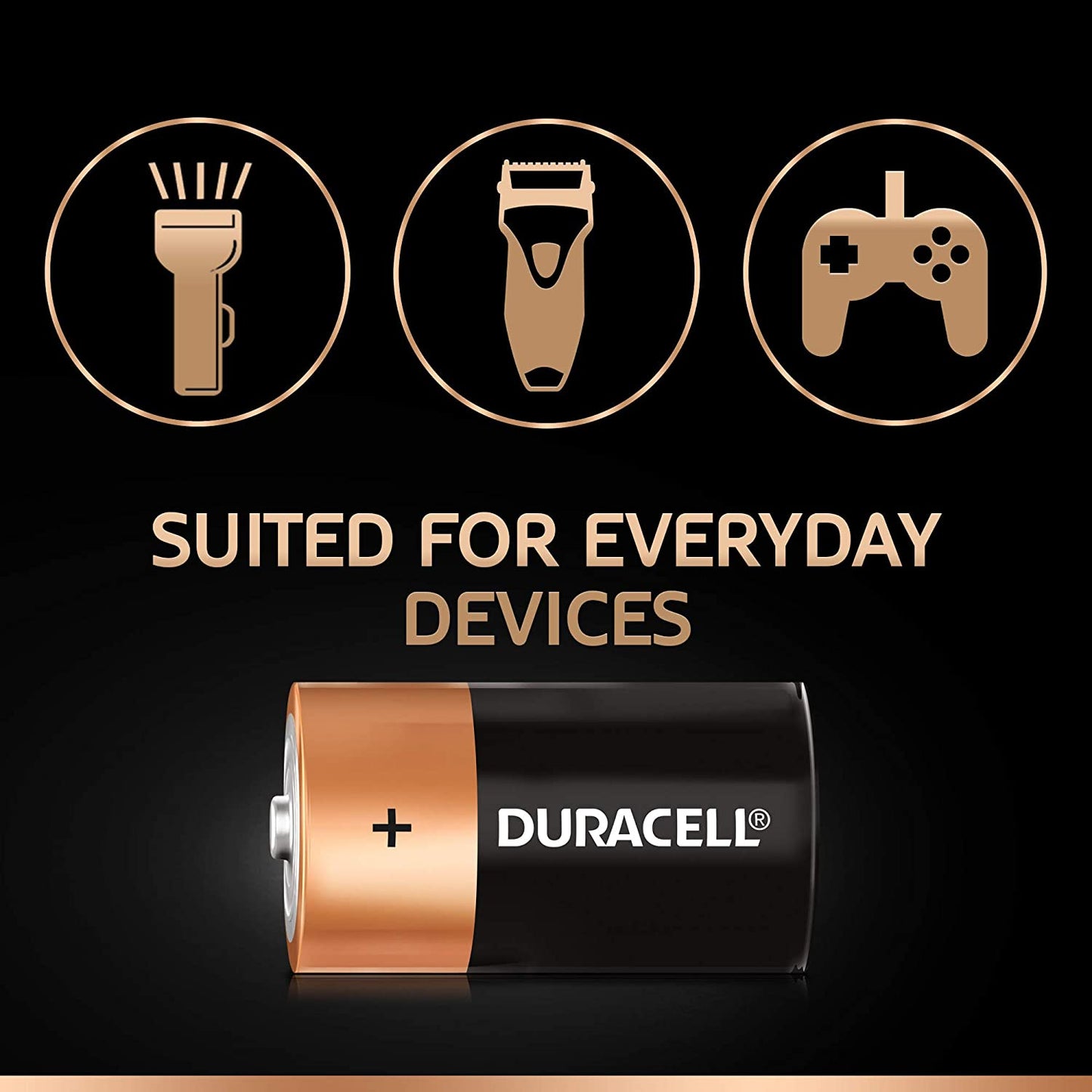 Duracell Ultra D batteries in a pack of 2, offering long-lasting power for heavy-duty electronics. Order now with fast shipping.
At MyBattery.in we have the best and lowest prices online & offline in India.