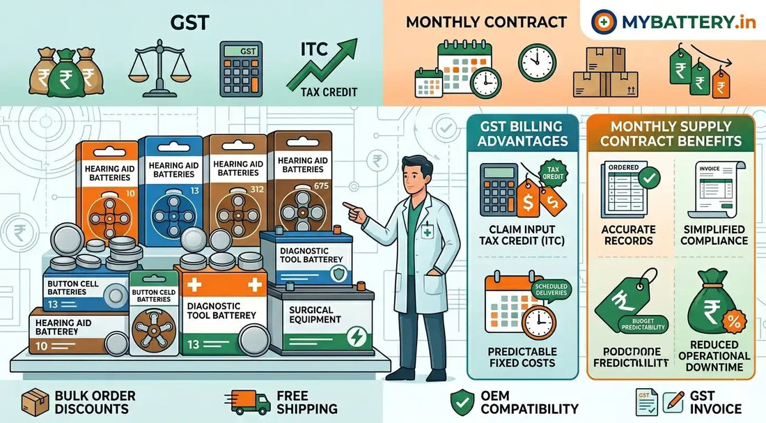Benefits of GST Billing & Monthly Supply Contracts for Clinics