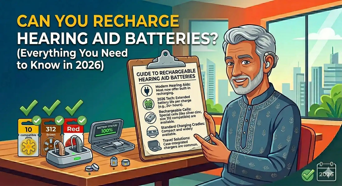 Can You Recharge Hearing Aid Batteries? (Everything You Need to Know in 2026)