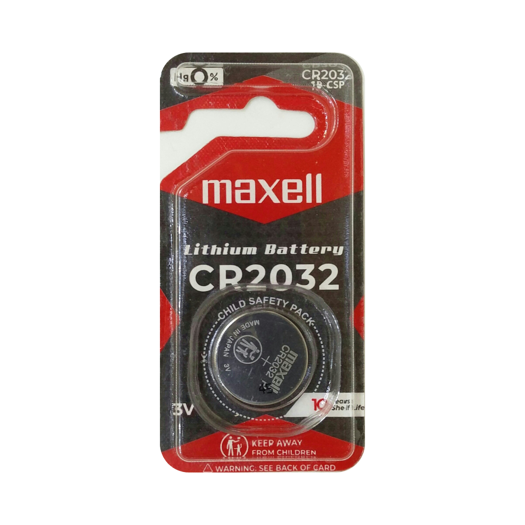 Power Your Devices Longer with Maxell CR2032 Lithium Button Cell Battery