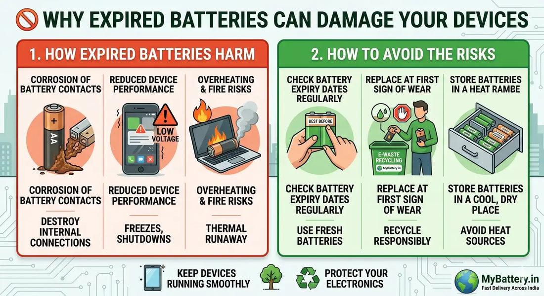 Why Expired Batteries Can Damage Your Devices