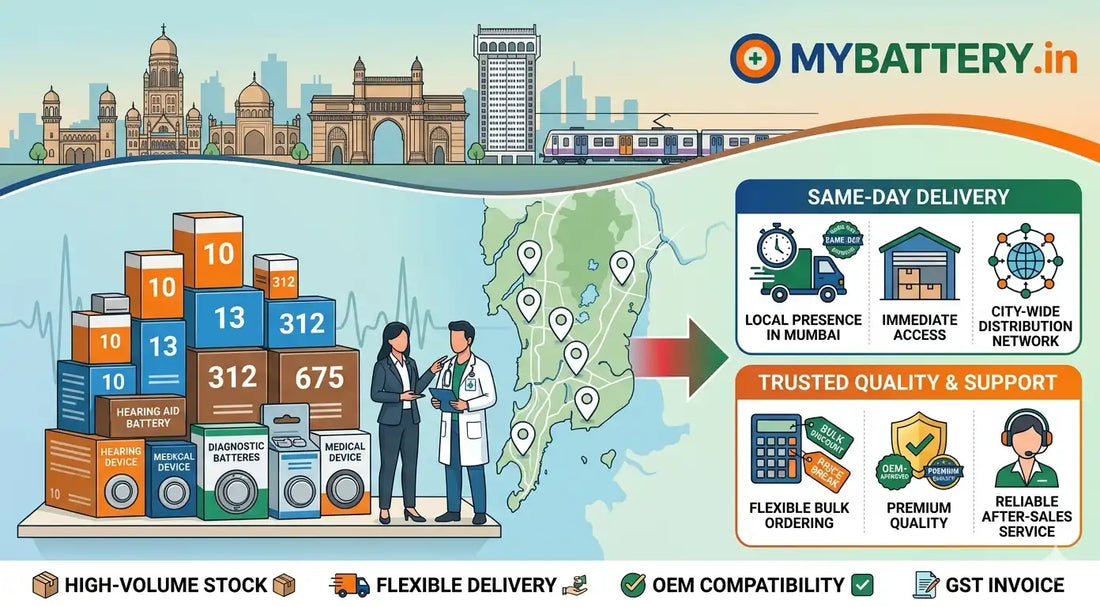 Why Hearing Aid Clinics in Mumbai Trust MyBattery.in (Same-Day Delivery Available)