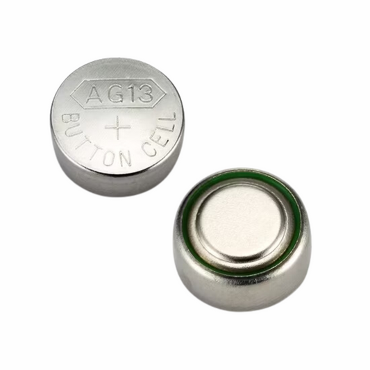 Alkaline AG13 LR44 357 1.5V Button Cell Battery - Pack of 100