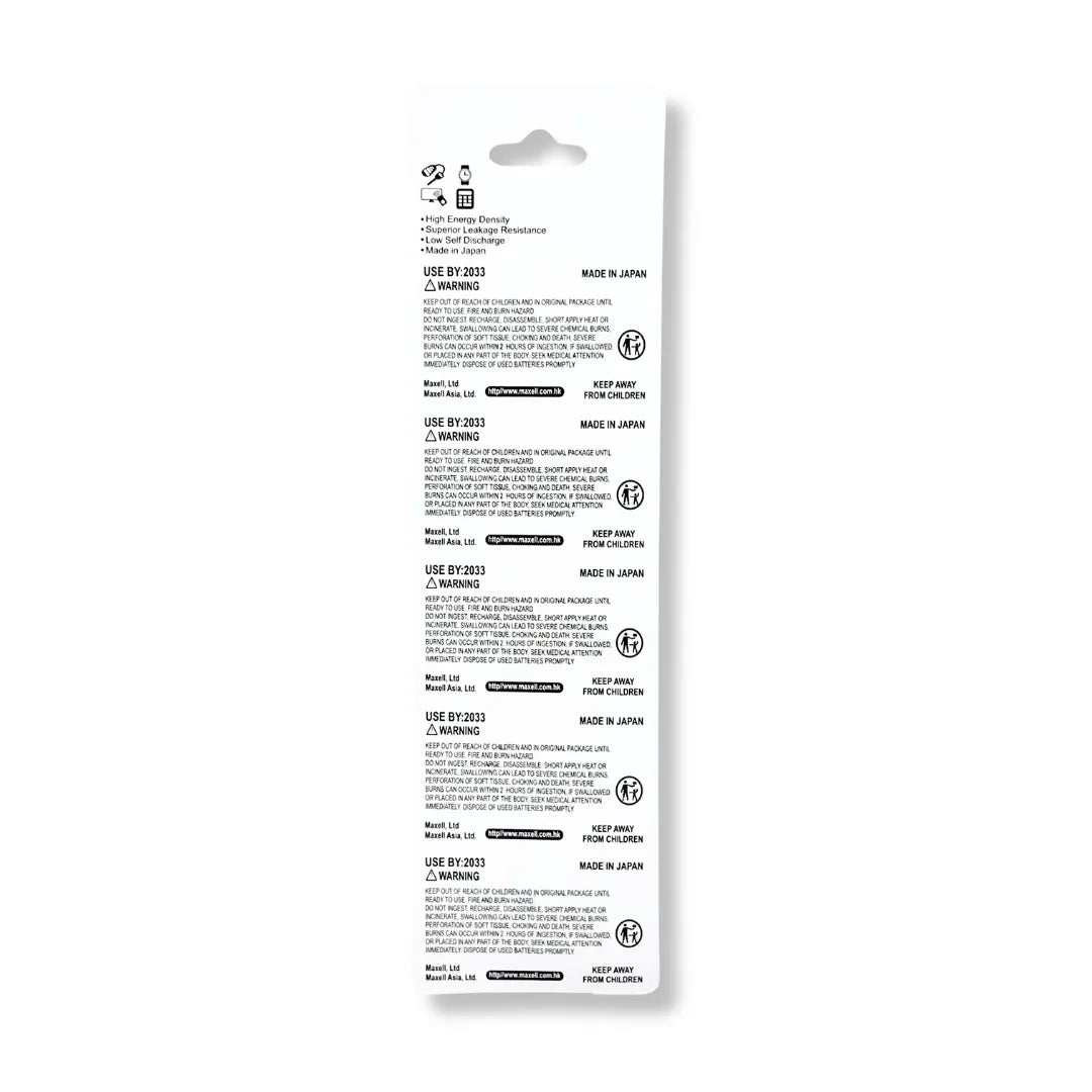 Maxell CR1220 Lithium Button Cell 3V Battery