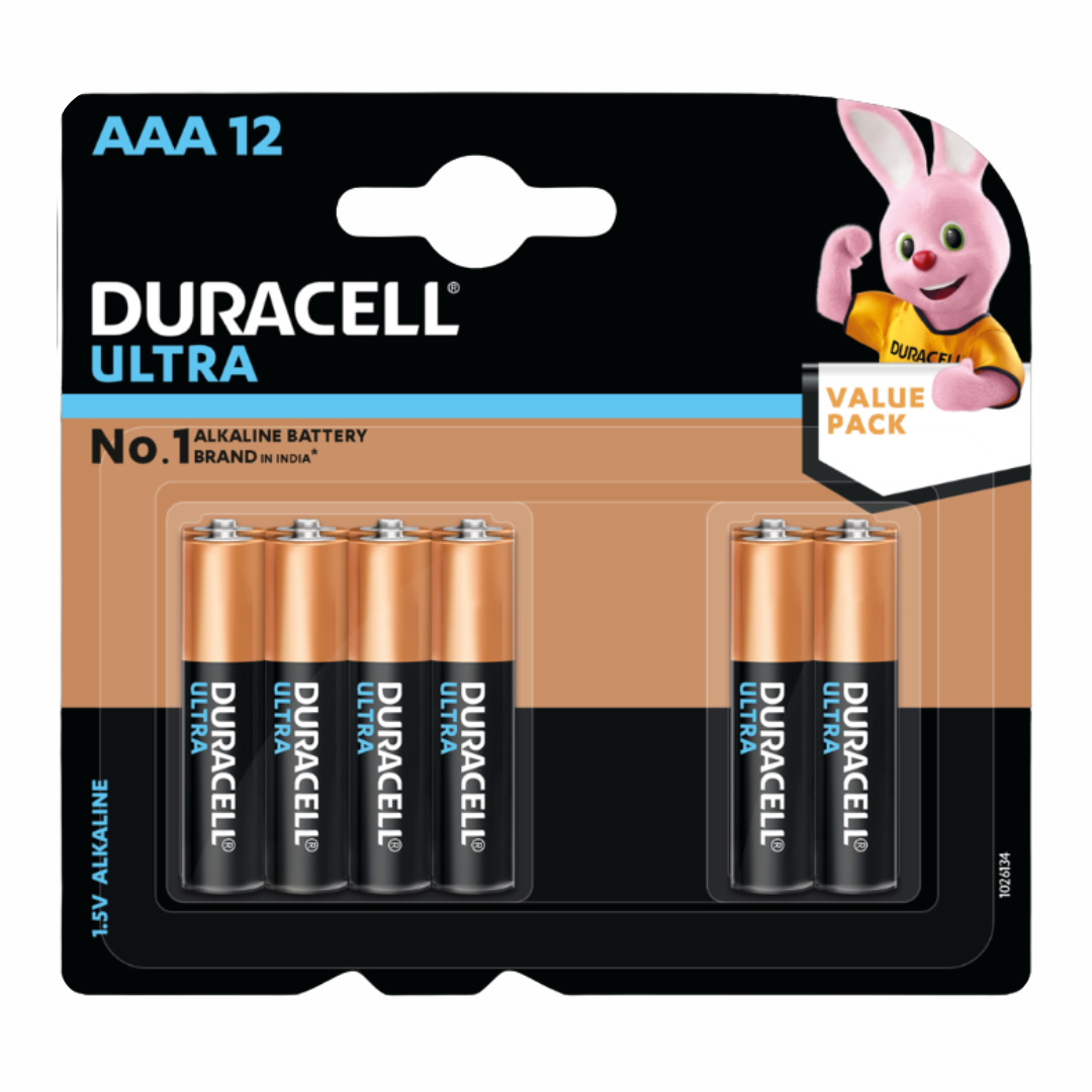 Duracell Ultra Alkaline size AAA Batteries