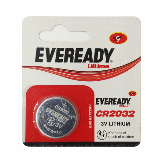 Eveready CR2032 3V Lithium Button Cell Battery