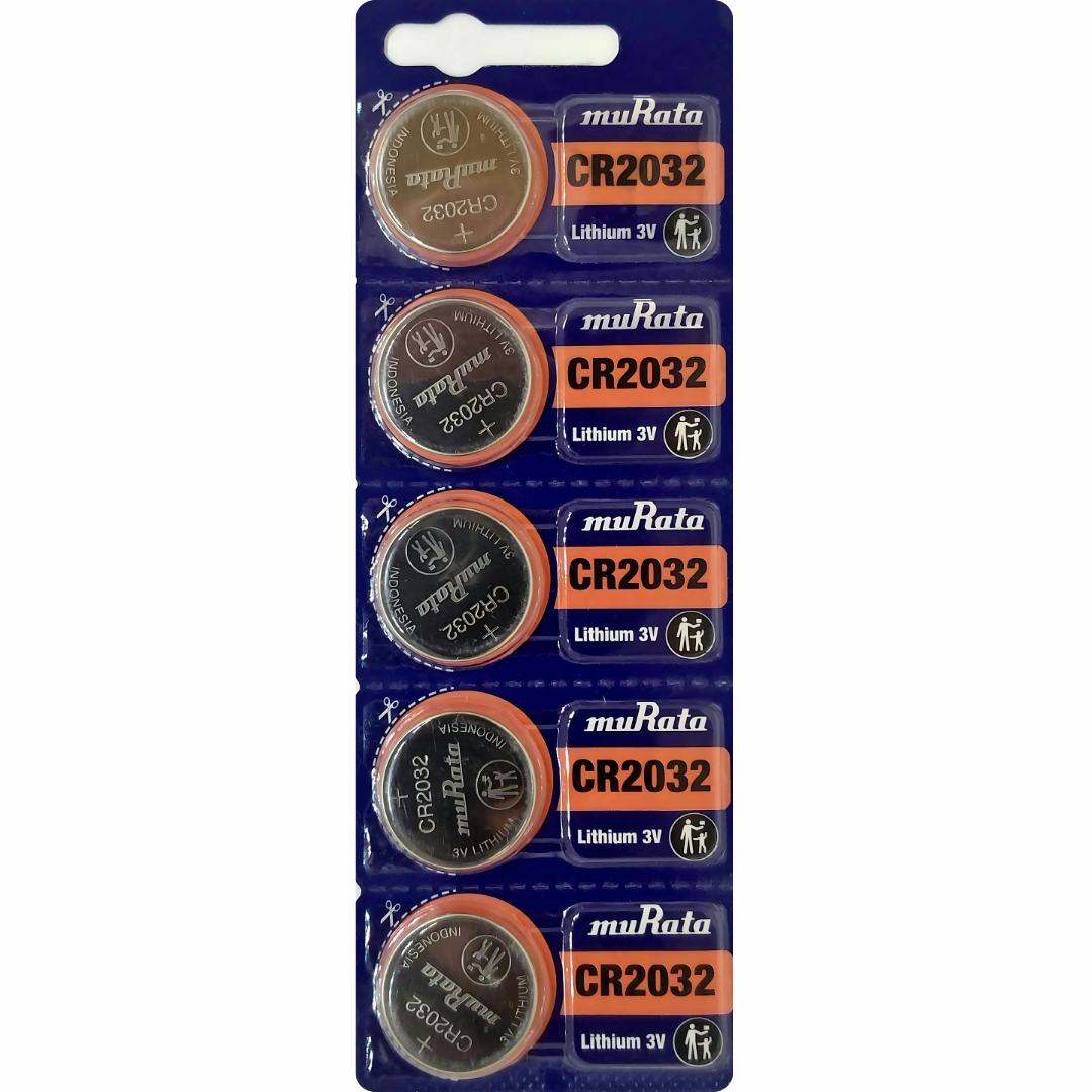 muRata CR2032 3V Lithium Button Cell Battery