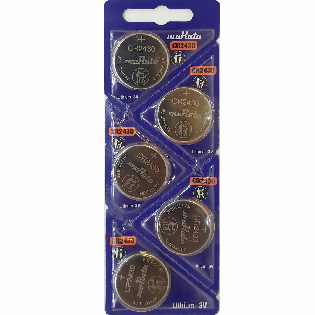 muRata CR2430 3V Lithium Coin Cell Battery