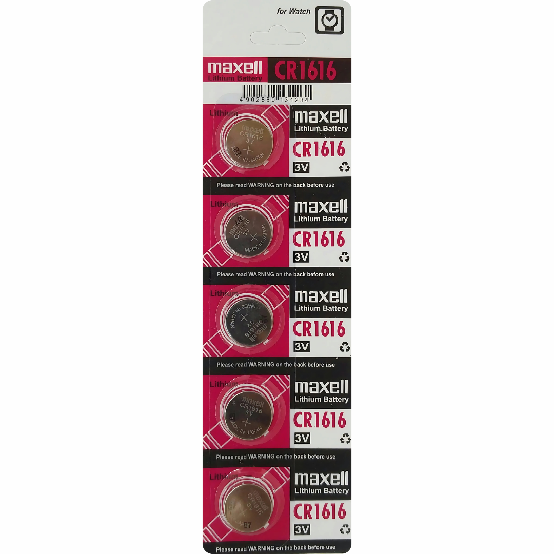 Maxell CR1616 Lithium Button Cell 3V Battery