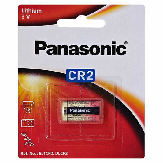 Panasonic CR2 Lithium Batteries 3V - Pack of 1