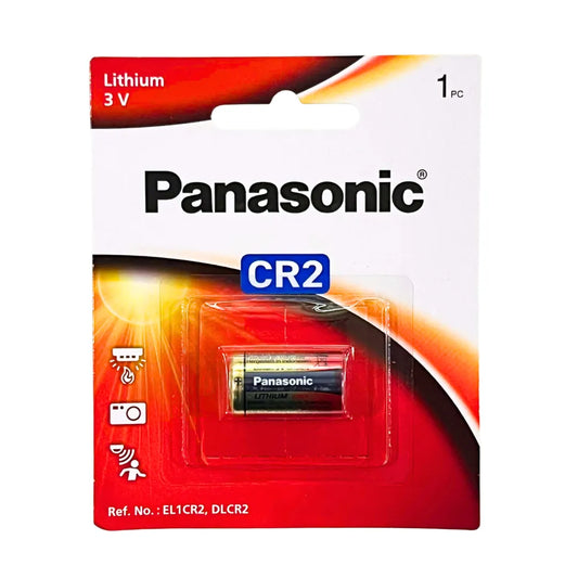 Panasonic CR2 Lithium Batteries 3V - Pack of 1