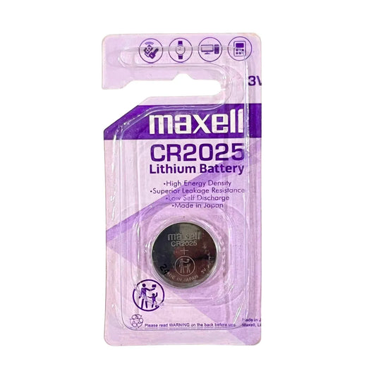 Maxell CR2025 3V Lithium Button Cell Battery