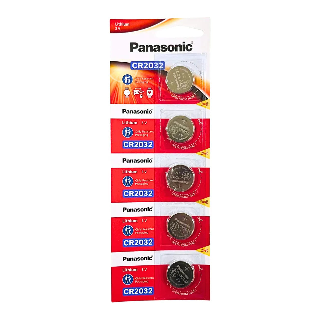 Panasonic CR2032 3V Lithium Coin Cell Battery