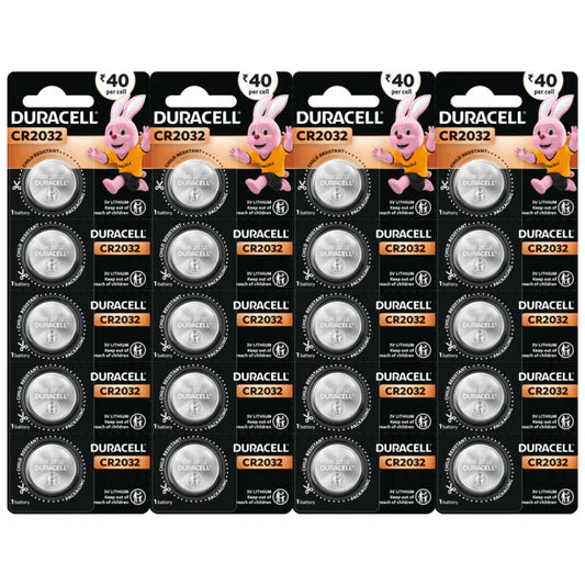 Duracell Chhota Power CR2032 Lithium Button Cell 3V Battery - Pack of 5