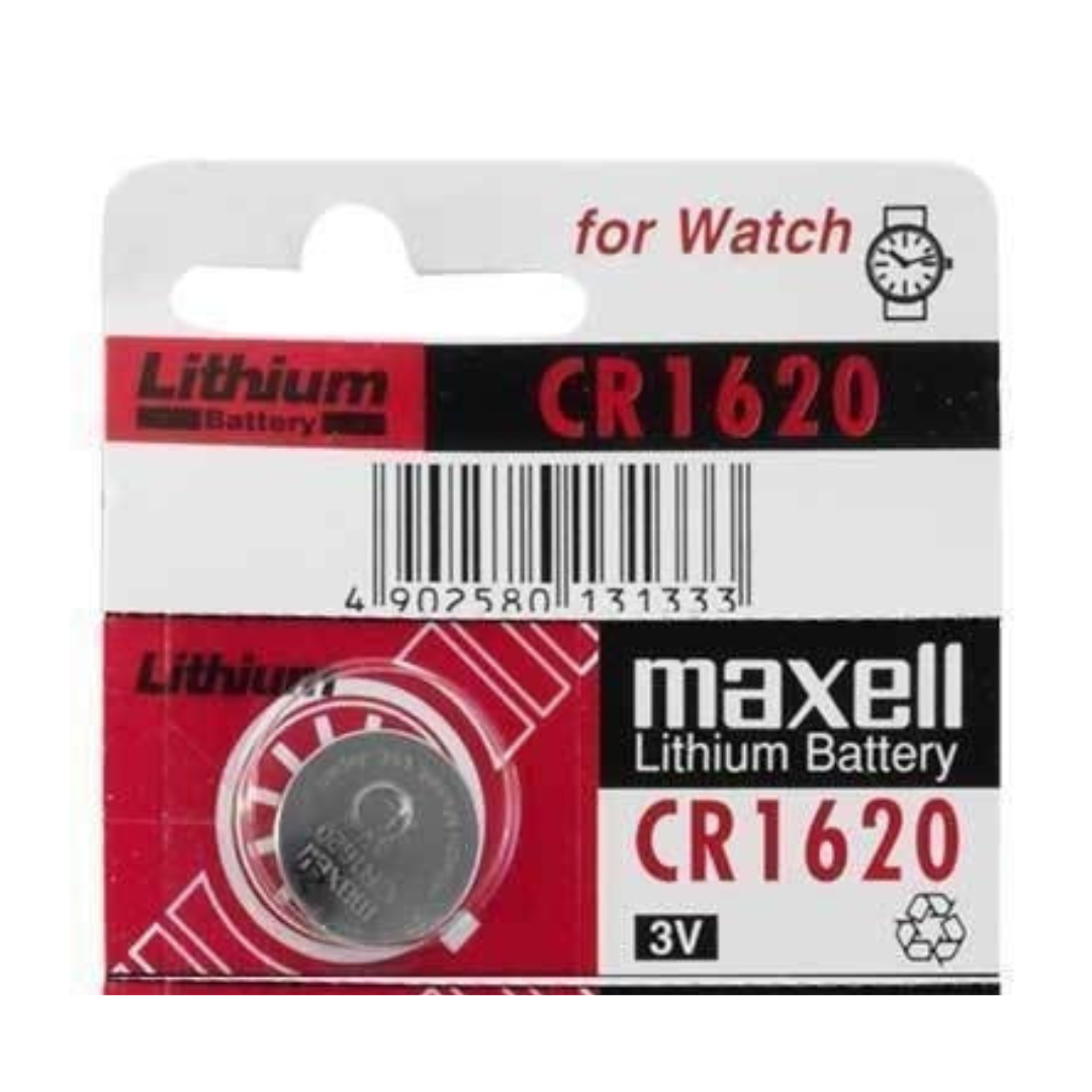 CR1620-MX PILE LITHIUM BOUTON 3V CR1620 MAXELL
