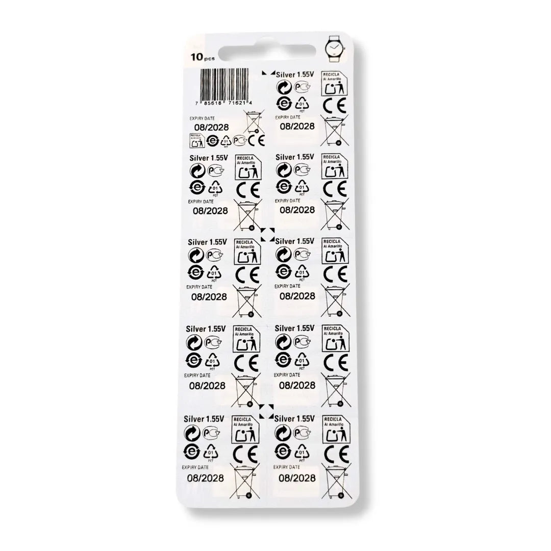 Renata SR44 357 Silver Oxide Button Cell 1.55V 190mAh Battery - Pack of 1