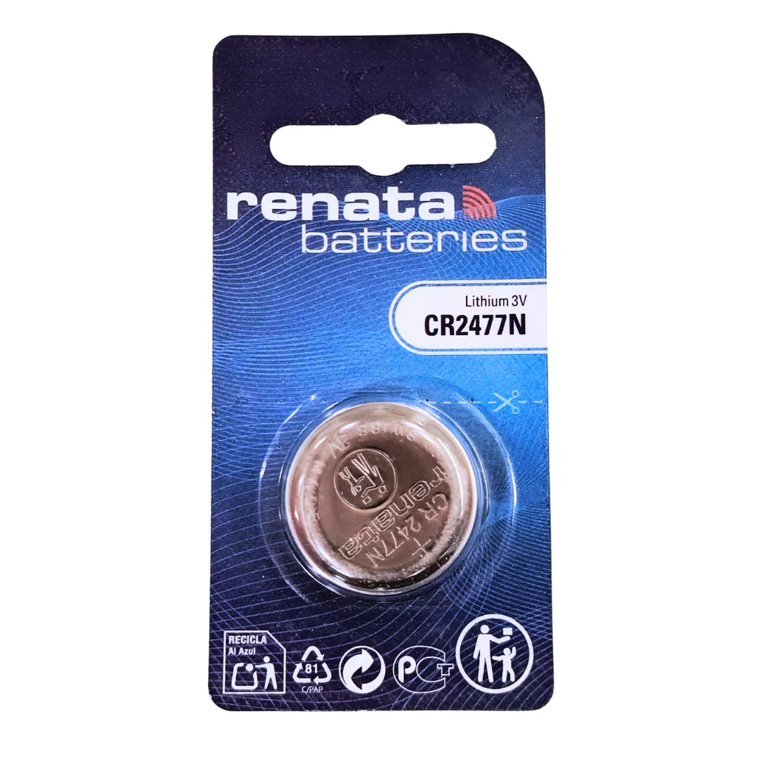 Renata CR2477N Lithium Coin Cell 3V 950mAh Battery - Pack of 1