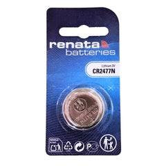 Renata CR2477N Lithium Coin Cell 3V 950mAh Battery - Pack of 1
