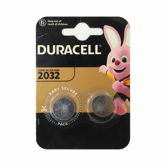 Duracell DL2032 (CR2032) Lithium Button Cell 3V Battery