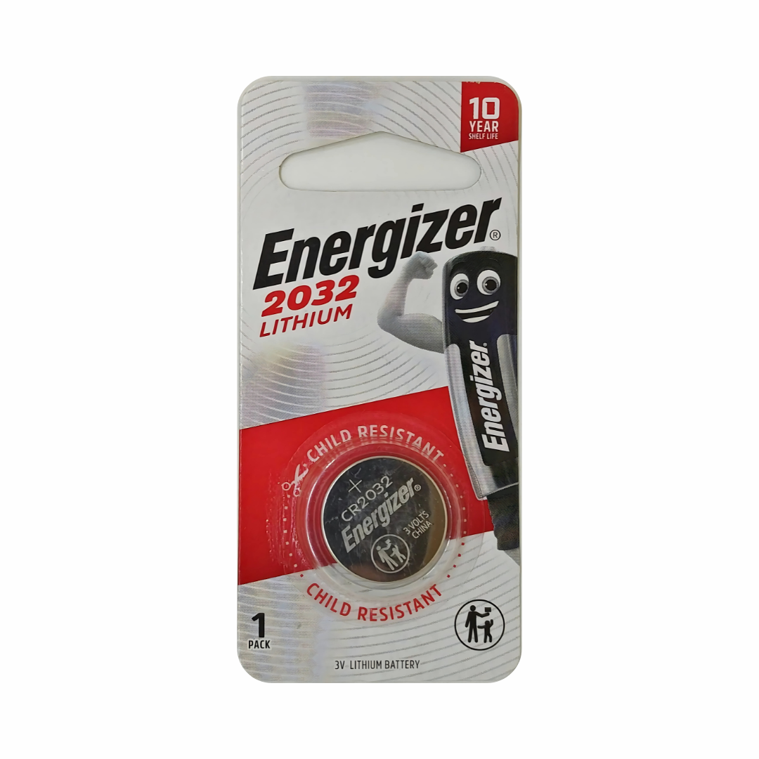 Energizer Lithium CR2032 Button Cell 3V Batteries