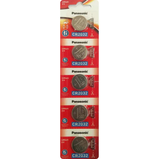 Buy Panasonic CR2450 3V lithium coin cell battery online in India for reliable and durable performance