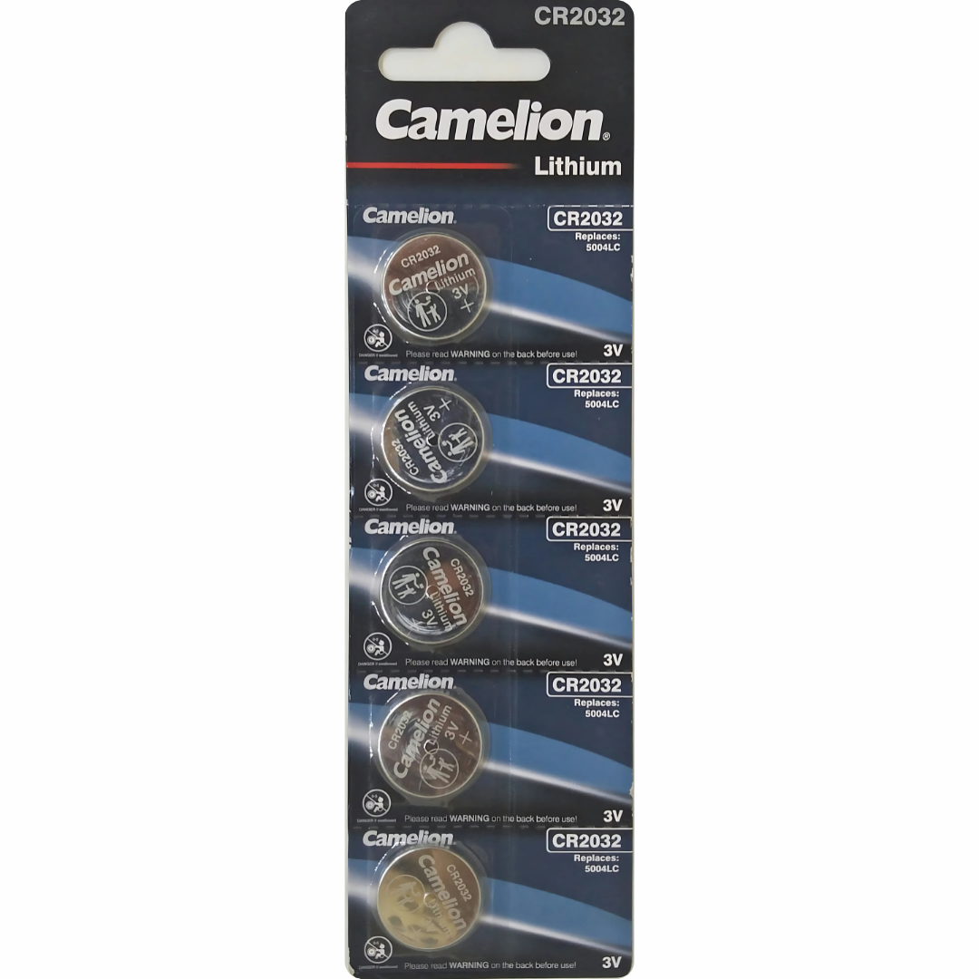 Get the best online deal on Camelion CR2032 lithium button batteries. Ideal for digital thermometers, car remotes, and small gadgets.