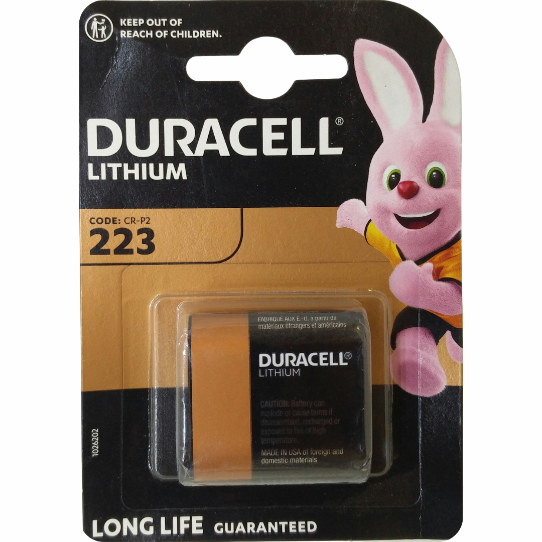 Duracell CR-P2 6V lithium battery offers reliable energy for high-drain devices. Shop online for fast delivery and best discounts.