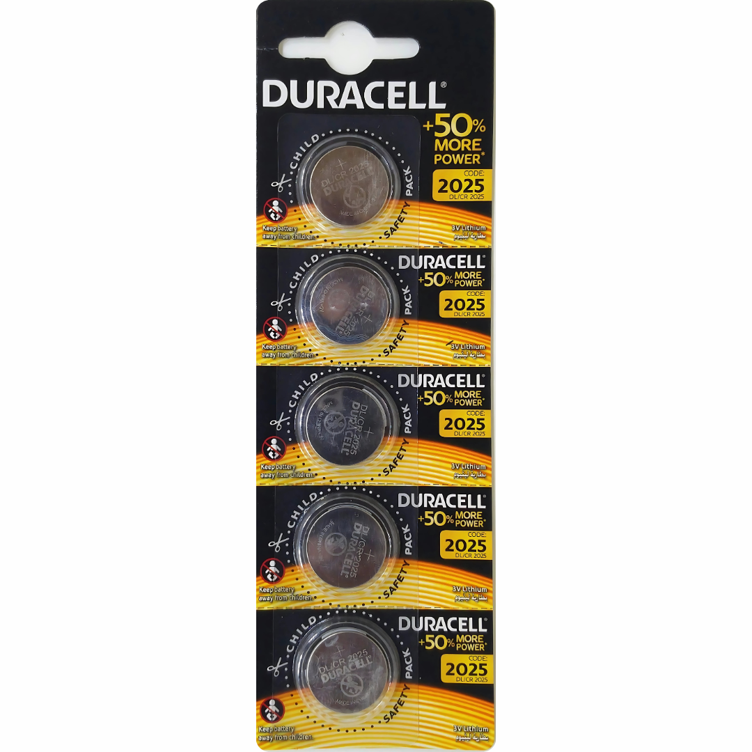 Duracell DL2025 3V lithium button battery ensures reliable performance for electronic devices. Shop online for great deals and discounts.