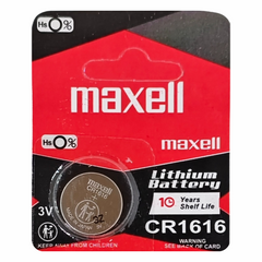 Maxell CR1616 Lithium Button Cell 3V Battery