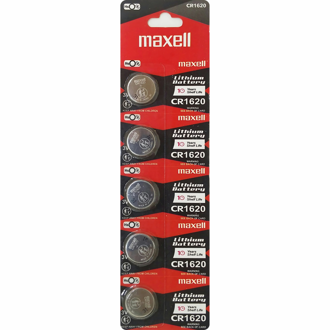 Shop Maxell CR1620 lithium battery for extended durability and efficiency. Best online price.