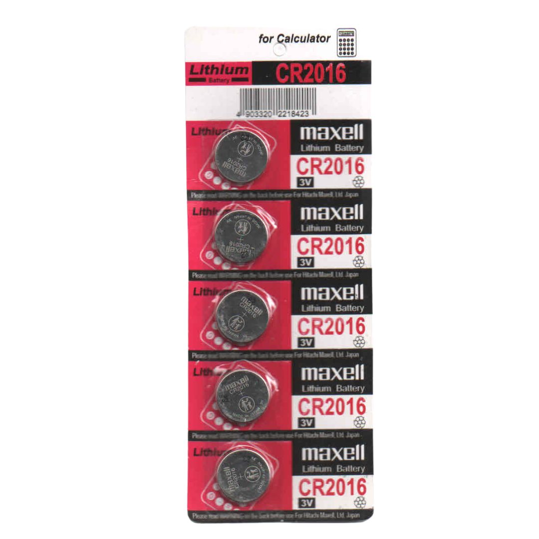 Maxell CR2016 3V Lithium Button Cell Battery BP5
