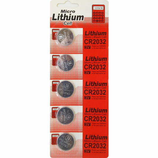 Shop Micro CR2032 3V lithium button cell battery for high performance in small electronics. Best price available online.