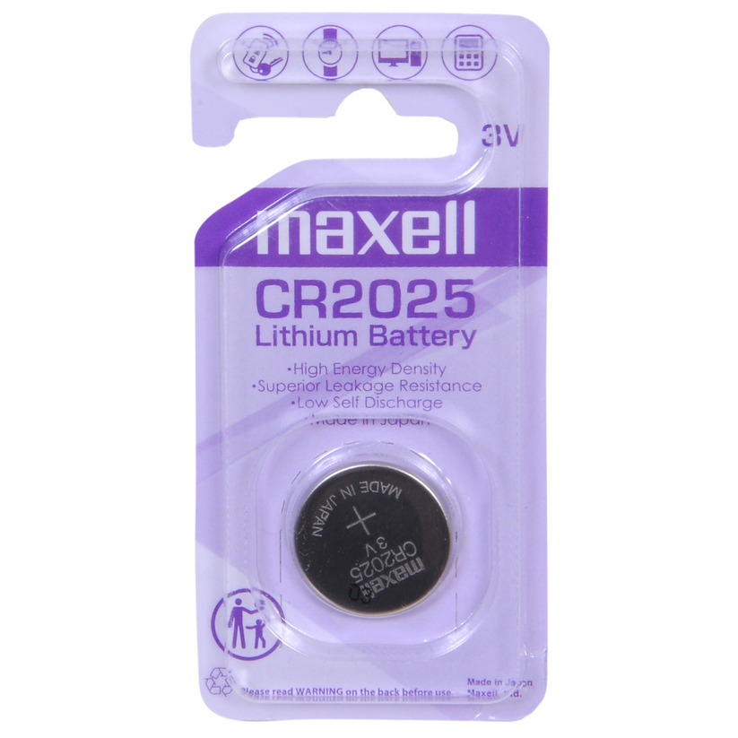 Maxell CR2025 Lithium Button Cell 3V Battery MYBATTERY.IN