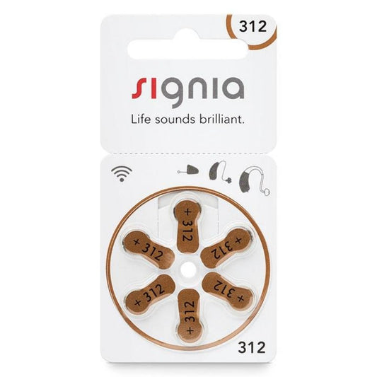 Signia 312 Hearing Aid Batteries