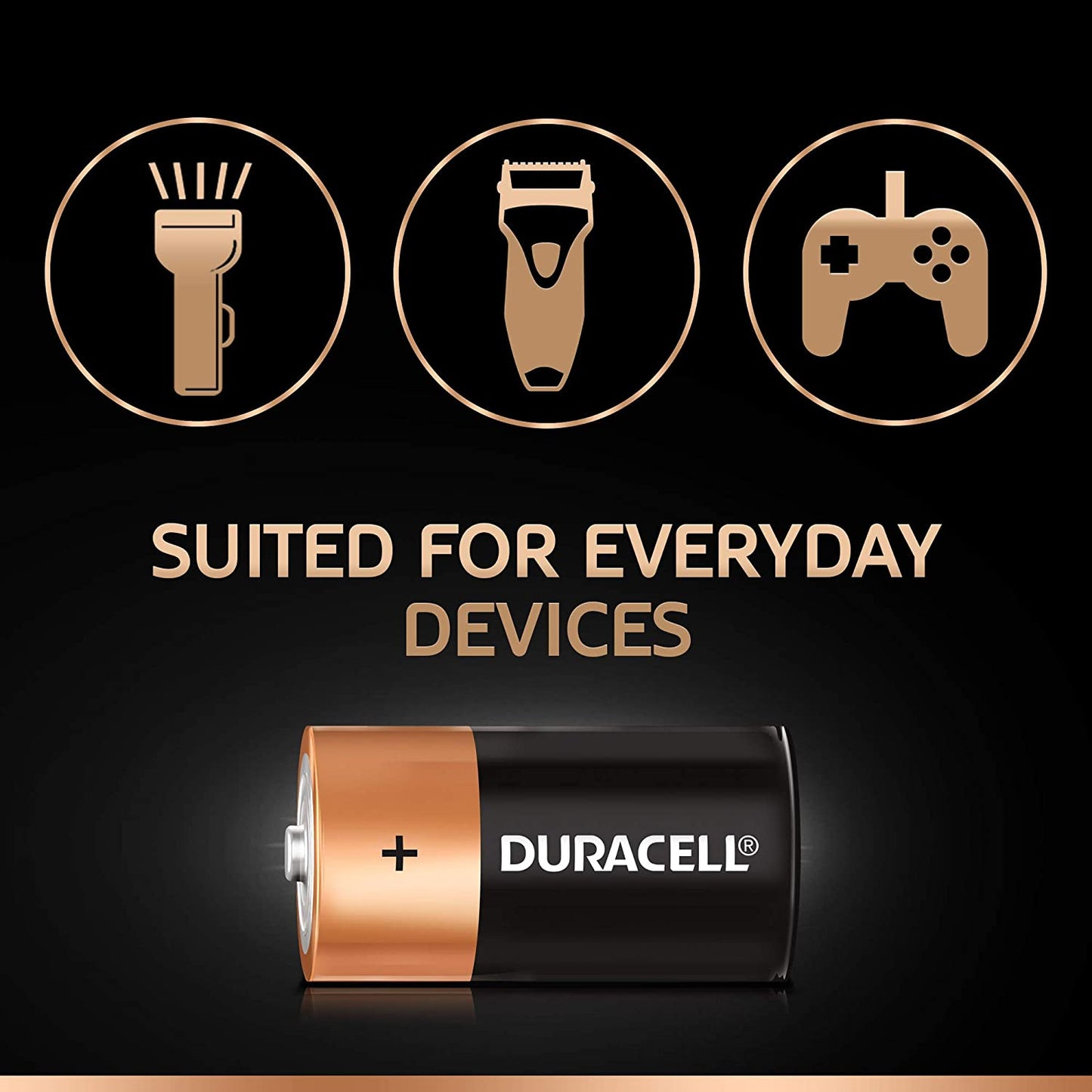 Duracell Ultra Alkaline size C Batteries (Pack of 2)