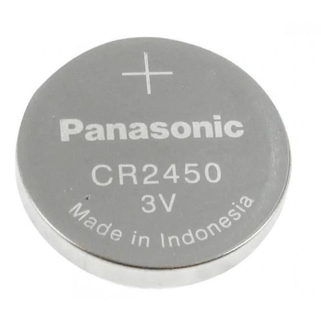 Panasonic CR2450 3V Lithium Coin Cell Battery - Pack of 1
