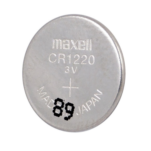 Get Maxell CR1220 button cell battery at a discounted price. Secure checkout and fast delivery.