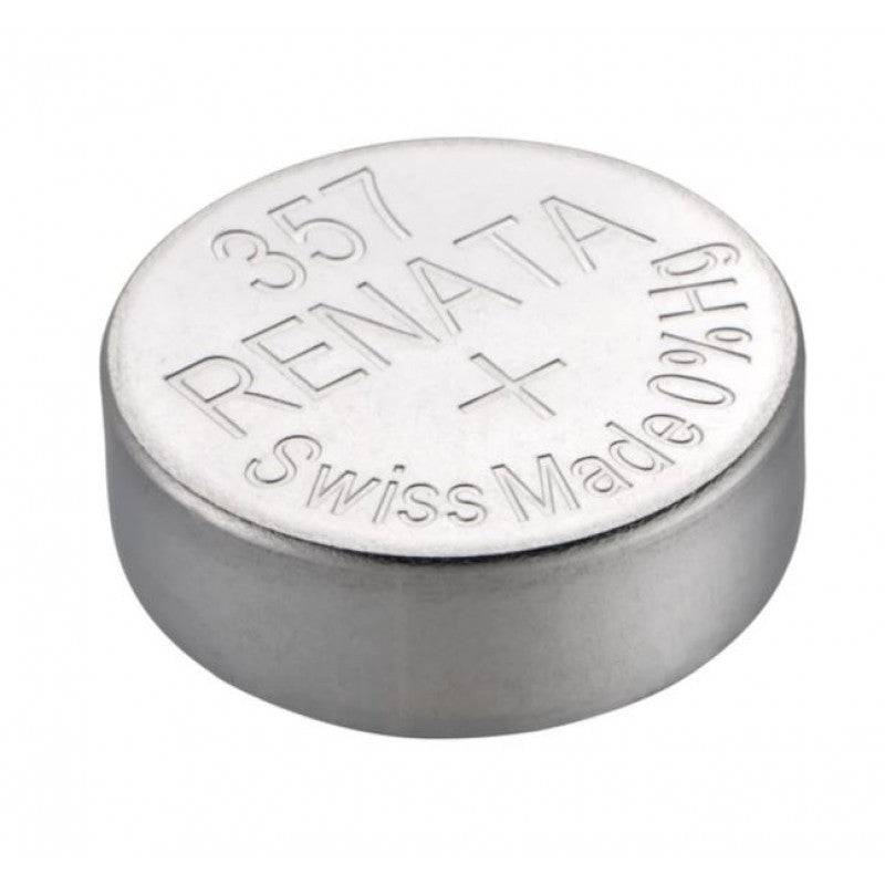 Renata SR44 357 Silver Oxide 1.55V 190mAh Button Cell Battery - ideal for precision devices and watches